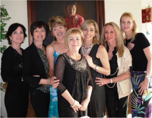 Fundraising Event Committee for the Friendship Shelter of Laguna Beach, CA - all having fun!